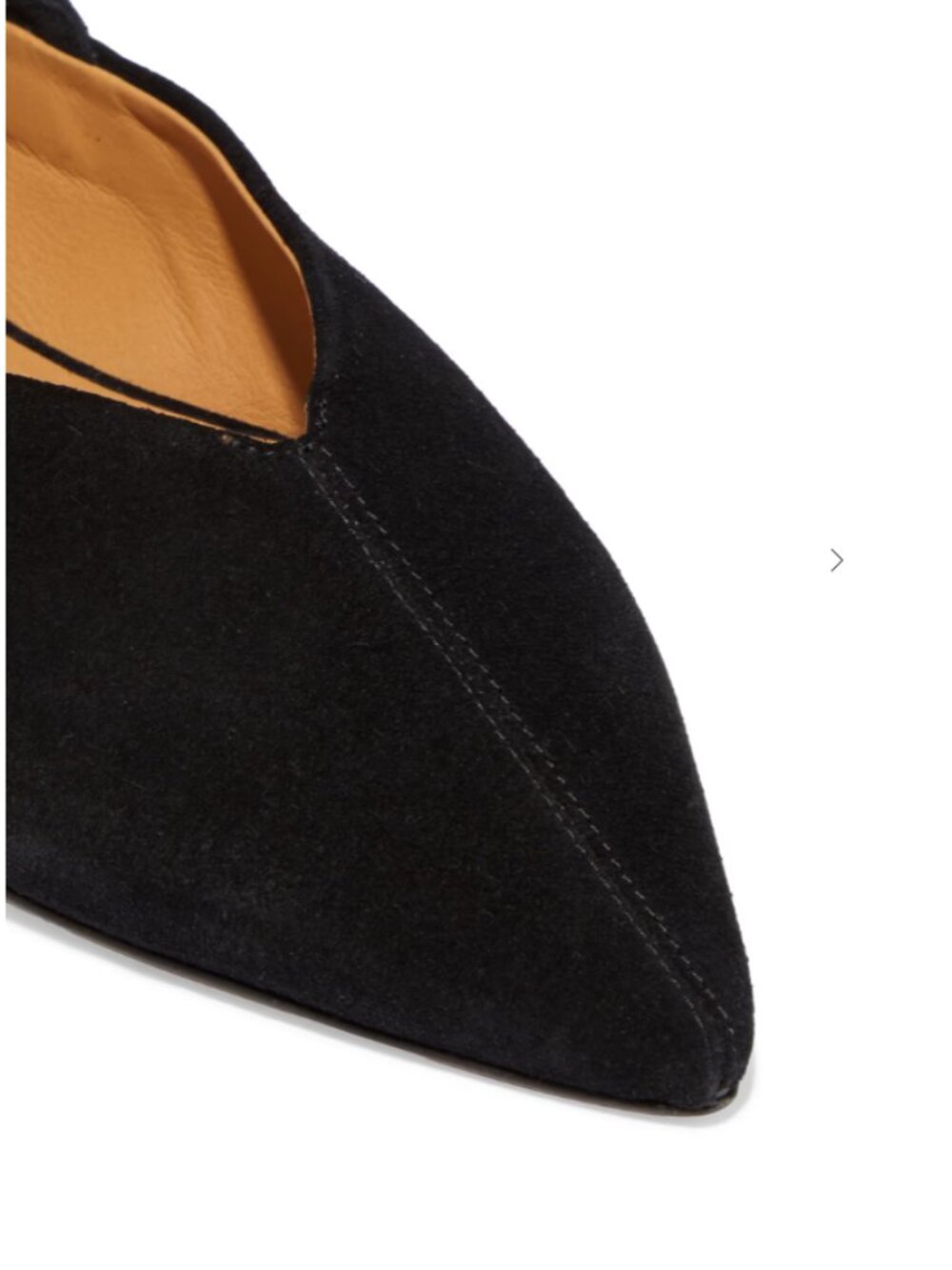 NIB Isabel Marant Linta Suede Slingback Point-Toe Flats Size 41 - Picture 3 of 5